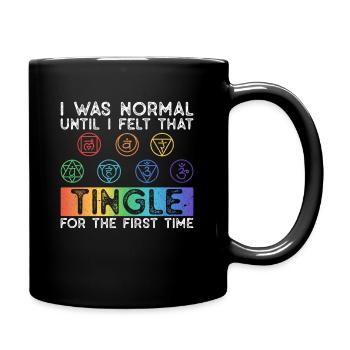 Reiki Praktizierende Und Ganzheitliches Reiki - Full Colour Mug - black - Right