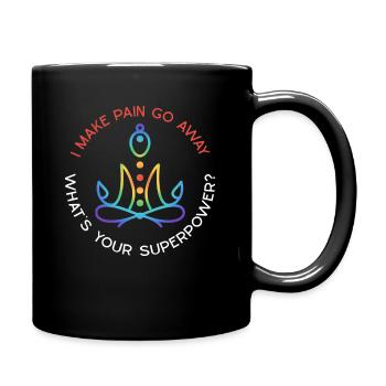 Reiki - Full Colour Mug - black - Right