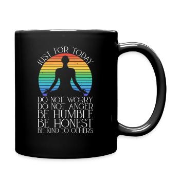 Reiki Praktizierende Und Ganzheitliches Reiki - Full Colour Mug - black - Right