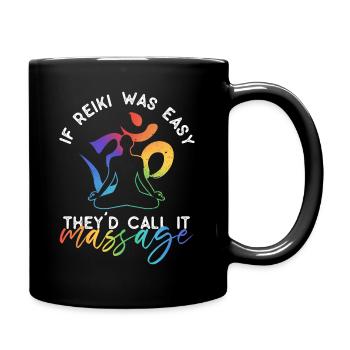 Reiki Meister - Mug uni - noir - Droite