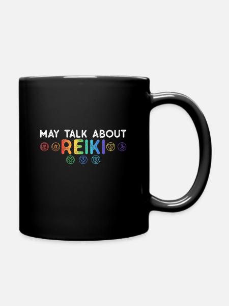Reiki Ppraktiker Und Ganzheitliches Reiki - Tasse einfarbig - Schwarz