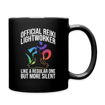 Reiki Meister Reiki Lightworker - Mug uni - noir - Droite