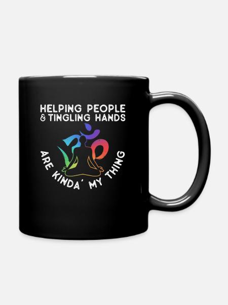 Reiki - Mug uni - noir