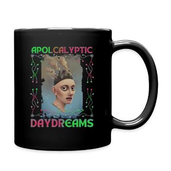 Apocalypse, protection de l’environnement, protection du climat, Jour de la Terre - Mug uni - noir - Droite