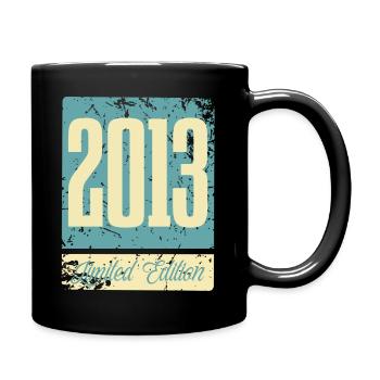 2013 Anniversaire de naissance Année de naissance - Mug uni - noir - Droite