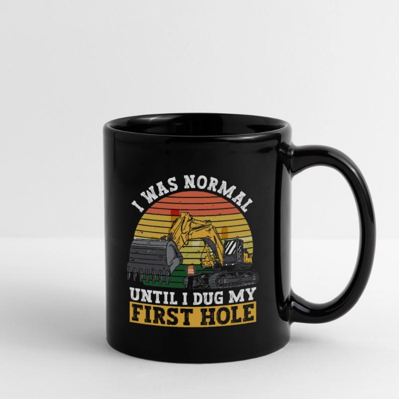 Bagger Baggerfahrer Full Colour Mug