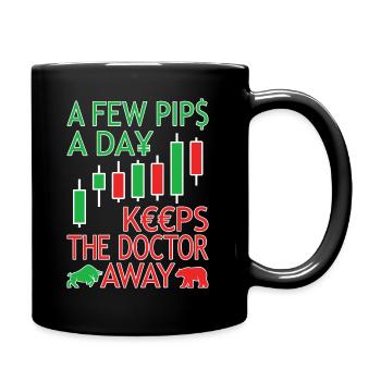 Forex Trader DayTrader Trading Forex Trading - Mug uni - noir - Droite