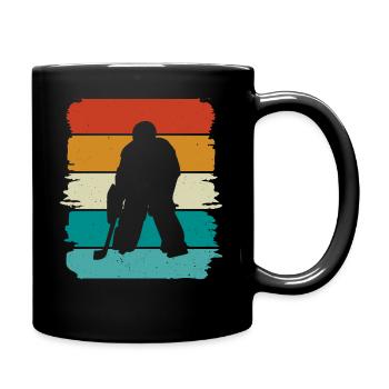 Eishockey Hockey sur glace - Mug uni - noir - Droite
