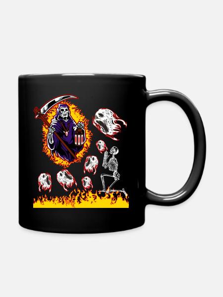 faucheuse - Mug uni - noir