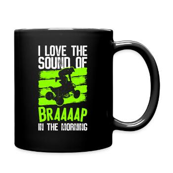 Quad Quadfahrer - Full Colour Mug - black - Right