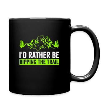 Quad - Full Colour Mug - black - Right