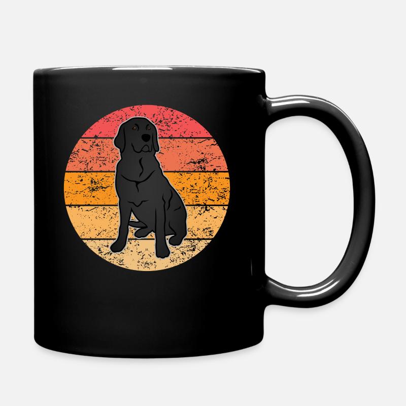 Labrador Retriever Hund Hundeliebhaber Geschenk - Tasse einfarbig - Schwarz