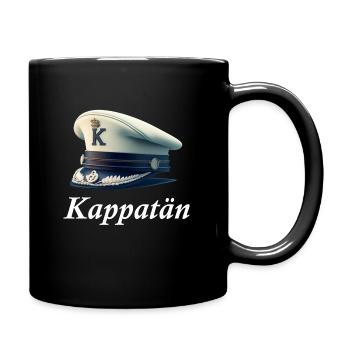 Kappatän Meme Kappa Wortwitz - Tasse einfarbig - Schwarz - Rechts