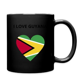I LOVE GUYANA - Mug uni - noir - Droite