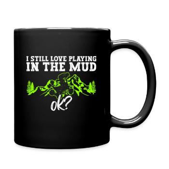Quadfahren Quadfahrer Quad - Full Colour Mug - black - Right