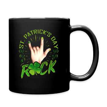 Sign Of The Horns Hand Logo Rock Music St - Tasse einfarbig - Schwarz - Rechts