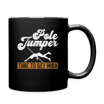 Stabhochsprung Stabhochspringen - Mug uni - noir - Droite