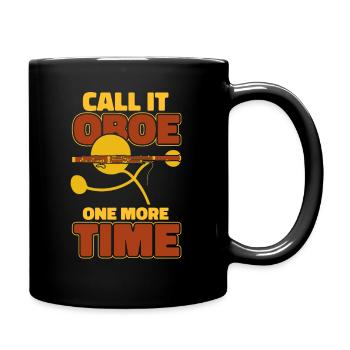 Fagott Bassoon Instrument Musik - Tasse einfarbig - Schwarz - Rechts