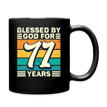71 années de cadeaux d’anniversaire drôle de dicton - Mug uni - noir - Droite