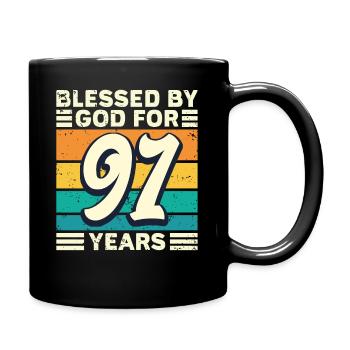 91 années de cadeaux d’anniversaire drôle de dicton - Mug uni - noir - Droite