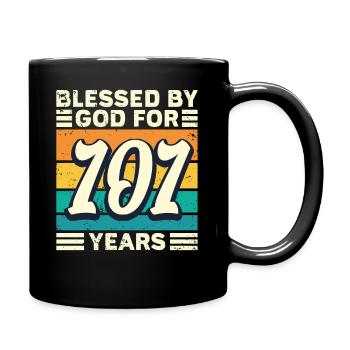 101 Geburtstag Geschenk Jahre Lustig Spruch - Tasse einfarbig - Schwarz - Rechts