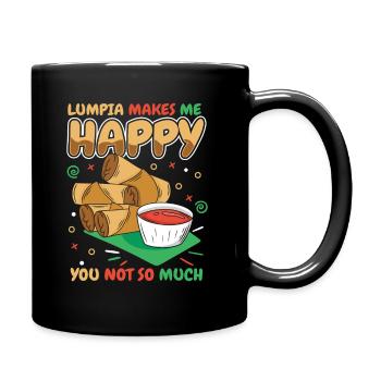 Lumpia Philippines Filipino Food - Mug uni - noir - Droite