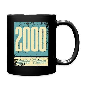 2000 Anniversaire de naissance Année de naissance - Mug uni - noir - Droite