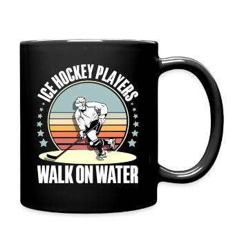Eishockey Hockey sur glace - Mug uni - noir - Droite