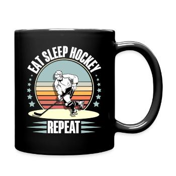 Eishockey Hockey sur glace - Mug uni - noir - Droite
