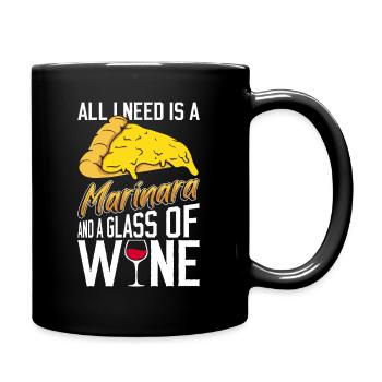 Pizzabacken Pizza Pizzaparty - Mug uni - noir - Droite