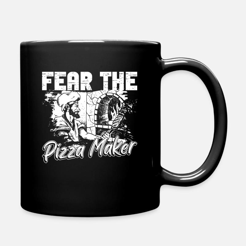 Pizzaolo Pizza Pizzabäcker - Tasse einfarbig - Schwarz