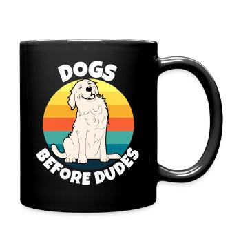 Amoureux des chiens Amoureux des animaux Dire drôle de propriétaire d’animal - Mug uni - noir - Droite