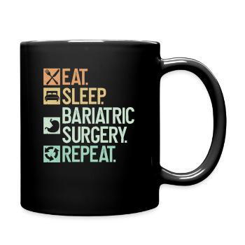 Magenchirurg - Tasse einfarbig - Schwarz - Rechts