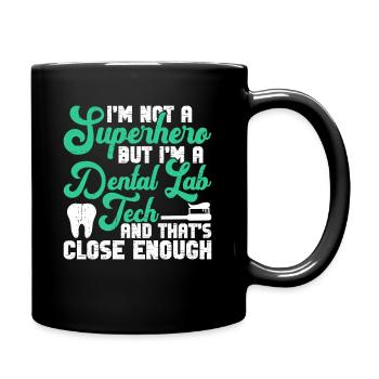 Zahntechniker Zahnlabor - Mug uni - noir - Droite