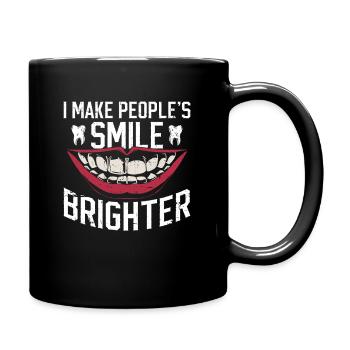 Zahnlabor- Und Zahnarzttechniker - Full Colour Mug - black - Right