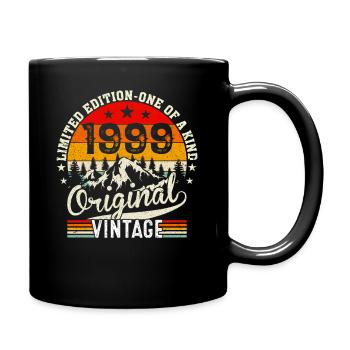 Millésime original 1999 - Mug uni - noir - Droite