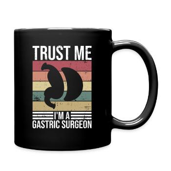 Magenchirurg - Tasse einfarbig - Schwarz - Rechts