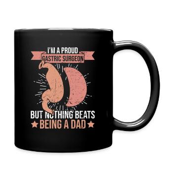 Vater Des Magenchirurgen - Tasse einfarbig - Schwarz - Rechts