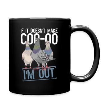 Taubenjäger Taubenjagd Jäger - Full Colour Mug - black - Right
