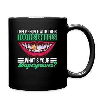 Zahntechniker Und Kieferorthopädie - Mug uni - noir - Droite