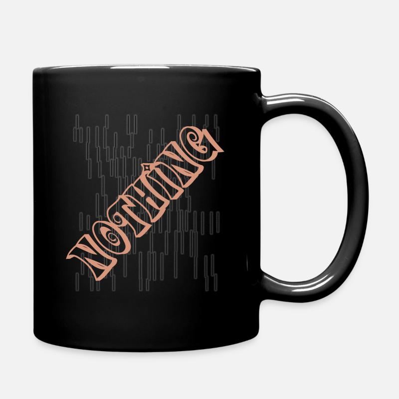 naghig - Tasse einfarbig - Schwarz