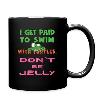 Turtles Sea turtles - Full Colour Mug - black - Right