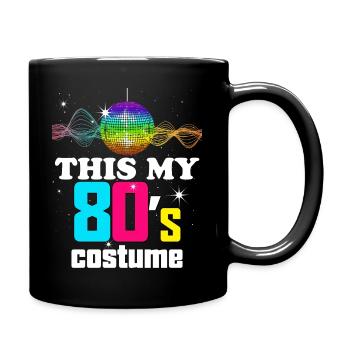 Mes Années 80 Je m'en Souviens Citation Vintage - Mug uni - noir - Droite