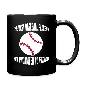 Baseball Baseballteam Baseballer Baseballspieler - Tasse einfarbig - Schwarz - Rechts