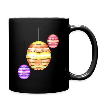 Egg Shaped Lanterns Easter Decoration For Easter - Tasse einfarbig - Schwarz - Rechts
