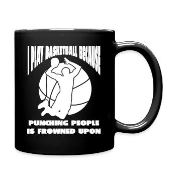 Basketball Team Basketball Player Basketball - Full Colour Mug - black - Right
