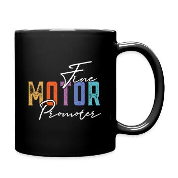 Promoteur de motricité fine - Mug uni - noir - Droite