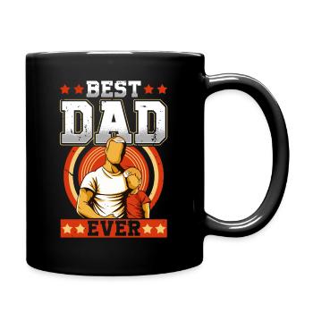Best Dad Forever - Full Colour Mug - black - Right