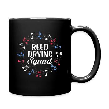 Reed Drying Squad | Bassoon - Full Colour Mug - black - Right