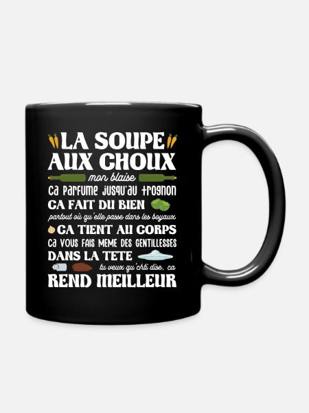 louis de funes la soupe au choux film - Mug uni - noir